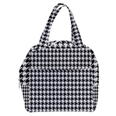 Houndstooth Boxy Hand Bag by nateshop