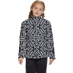 Grid Kids  Puffer Bubble Jacket Coat