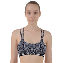 Grid Line Them Up Sports Bra