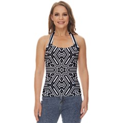 Grid Basic Halter Top