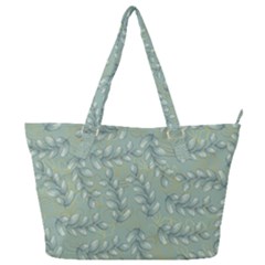 Leaves-pattern Full Print Shoulder Bag by nateshop