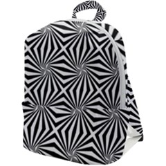 Line Zip Up Backpack by nateshop