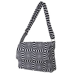 Line Full Print Messenger Bag (l)