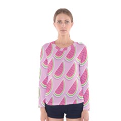 Melons Women s Long Sleeve Tee