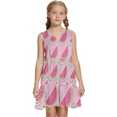 Melons Kids  Sleeveless Tiered Mini Dress by nateshop