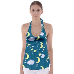 Moon Babydoll Tankini Top