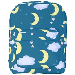 Moon Full Print Backpack by nateshop