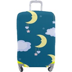 Moon Luggage Cover (large) by nateshop