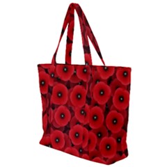 Opium Zip Up Canvas Bag by nateshop