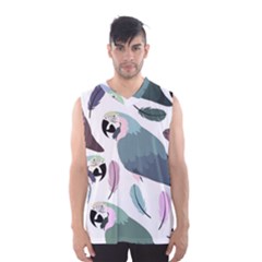 Parrot Men s Basketball Tank Top by nateshop