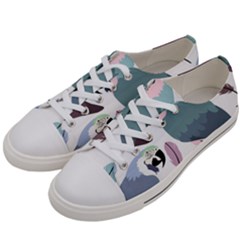 Parrot Men s Low Top Canvas Sneakers by nateshop