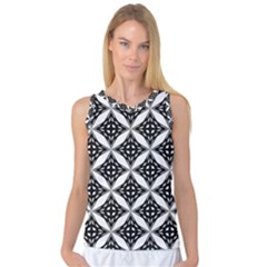 Pattern-black Women s Basketball Tank Top by nateshop