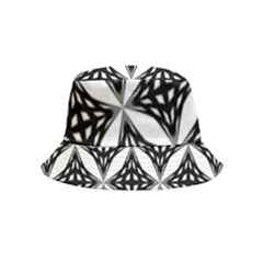 Pattern-black Bucket Hat (kids)