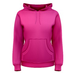 Pattern-pink Women s Pullover Hoodie