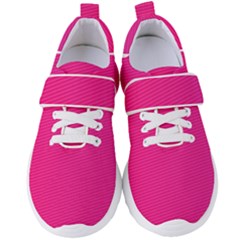 Pattern-pink Women s Velcro Strap Shoes