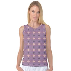 Pattern-puple Box Women s Basketball Tank Top by nateshop