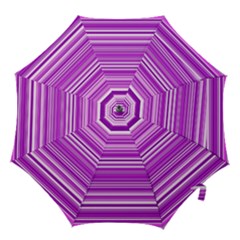 Pattern-purple Lines Hook Handle Umbrellas (medium)