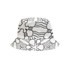 Pattern-white Inside Out Bucket Hat (kids)