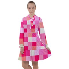 Pink Box All Frills Chiffon Dress by nateshop