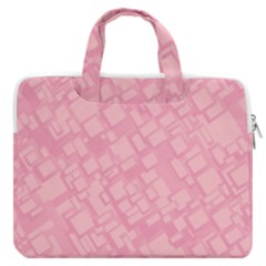 Pink Macbook Pro 13  Double Pocket Laptop Bag by nateshop