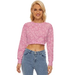 Pink Lightweight Long Sleeve Sweatshirt by nateshop