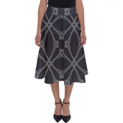 Seamless- Gray Perfect Length Midi Skirt