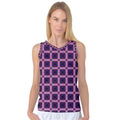 Seamless-box Puple Women s Basketball Tank Top