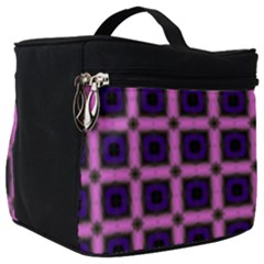 Seamless-box Puple Make Up Travel Bag (big)