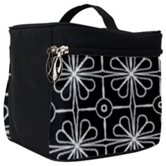 Seamless-pattern Black Make Up Travel Bag (big) by nateshop