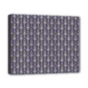 Seamless-pattern Gray Canvas 10  x 8  (Stretched) View1