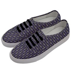 Seamless-pattern Gray Men s Classic Low Top Sneakers by nateshop