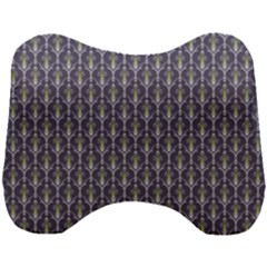 Seamless-pattern Gray Head Support Cushion by nateshop