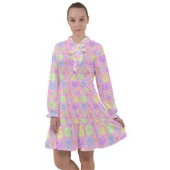Dungeons And Cuties All Frills Chiffon Dress by thePastelAbomination