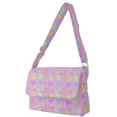 Dungeons And Cuties Full Print Messenger Bag (l) by thePastelAbomination