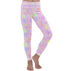 Dungeons And Cuties Kids  Lightweight Velour Classic Yoga Leggings by thePastelAbomination