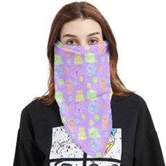 Dungeons And Cuties Face Covering Bandana (triangle) by thePastelAbomination