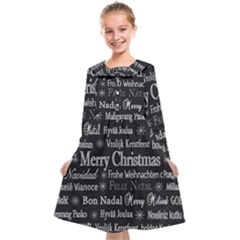 Abstract Advent Backdrop Background Card Kids  Midi Sailor Dress by artworkshop