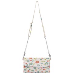  Background Colorful Floral Flowers Mini Crossbody Handbag by artworkshop