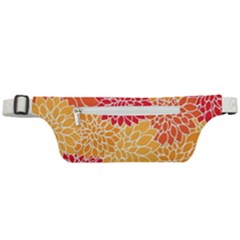 Background Colorful Floral Active Waist Bag