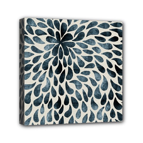 Abstract Flower Petals Mini Canvas 6  X 6  (stretched) by artworkshop