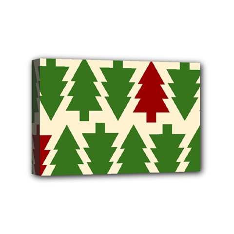  Christmas Trees Holiday Mini Canvas 6  X 4  (stretched) by artworkshop