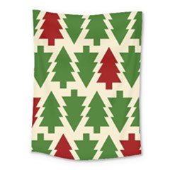  Christmas Trees Holiday Medium Tapestry by artworkshop