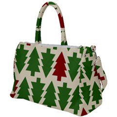  Christmas Trees Holiday Duffel Travel Bag by artworkshop