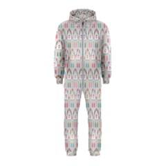 Seamless-pattern Hooded Jumpsuit (kids) by nateshop