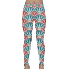 Seamless-patter-peacock Classic Yoga Leggings by nateshop