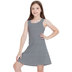 Square-black Kids  Lightweight Sleeveless Dress by nateshop