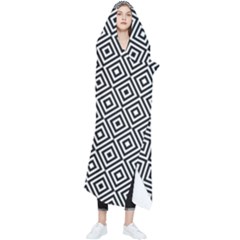 Square-black Wearable Blanket by nateshop