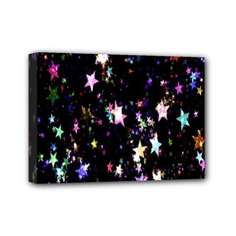 Stars Galaxi Mini Canvas 7  X 5  (stretched) by nateshop