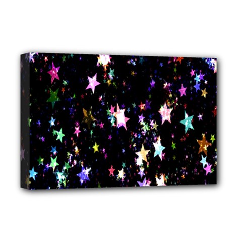 Stars Galaxi Deluxe Canvas 18  X 12  (stretched) by nateshop