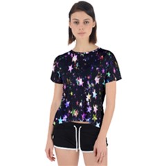 Stars Galaxi Open Back Sport Tee by nateshop